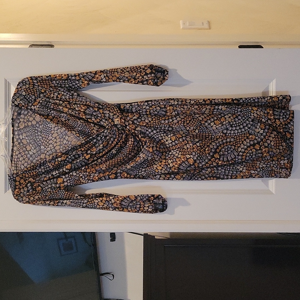 Gemstone print dress
